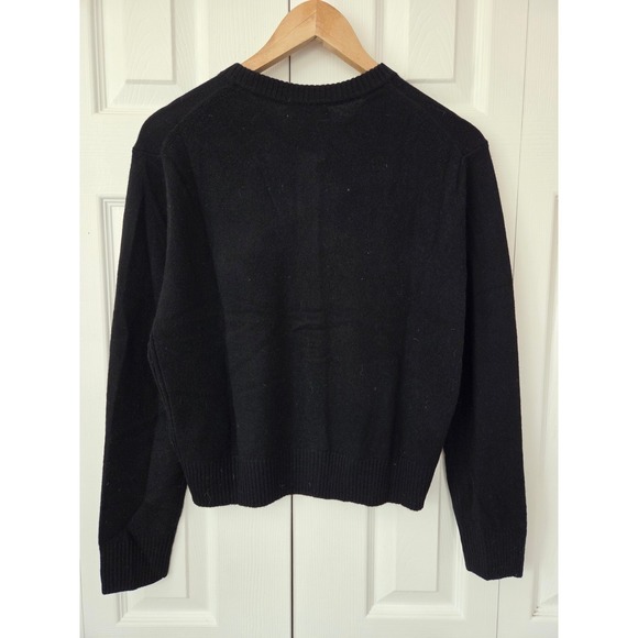 J. Crew Perfect Cashmere Cardigan Womens Size Small Black NWT $178 CP465 - Picture 3 of 6